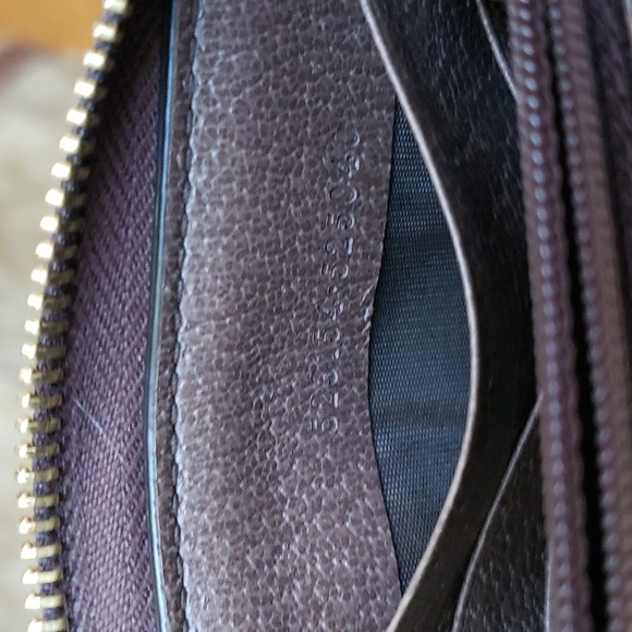 GUCCI GG SUPREME OPHIDIA ZIP AROUND WALLET - Picture 10 of 10